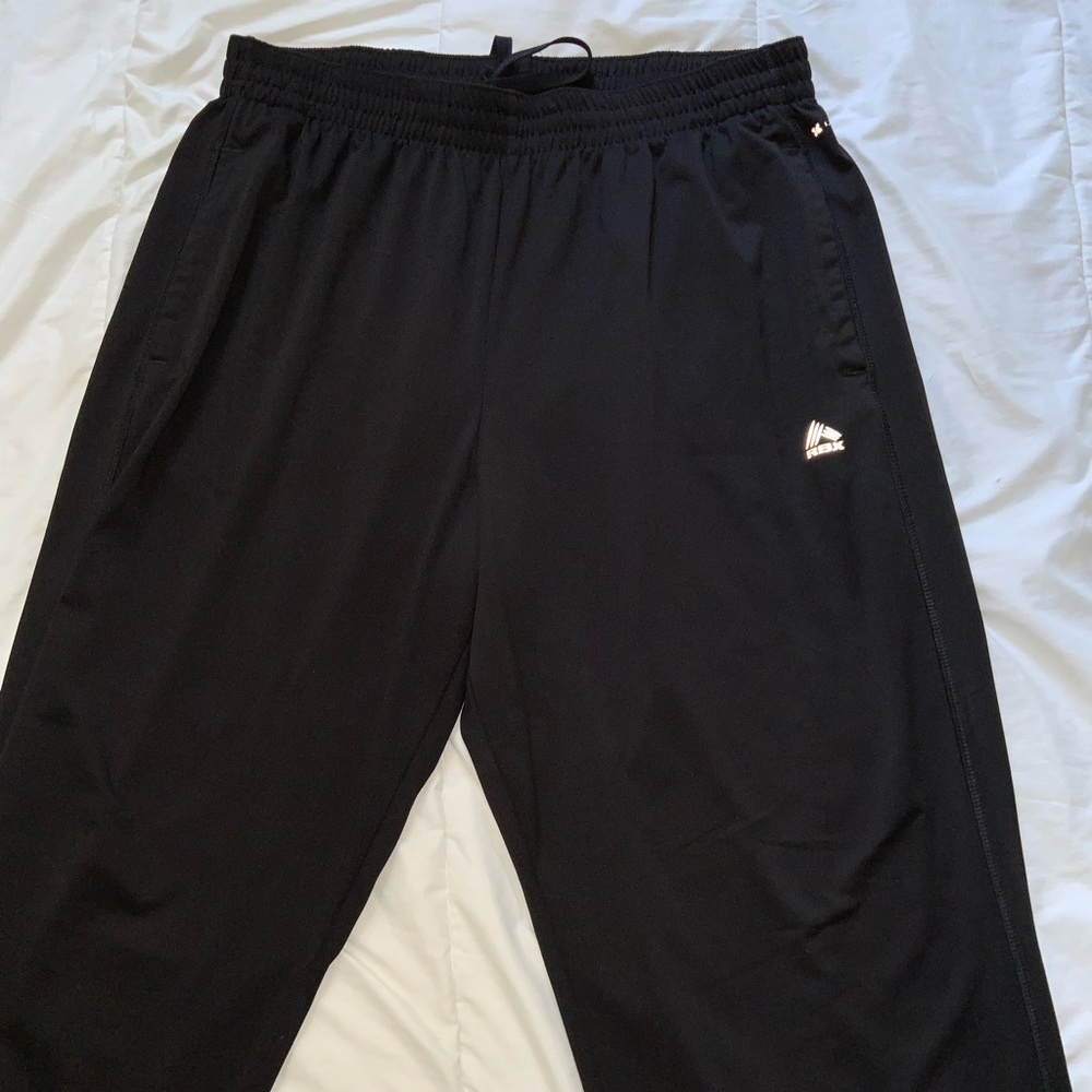 RBX Performance, men's pants, Size large, 90% polyester, 10% spandex.
